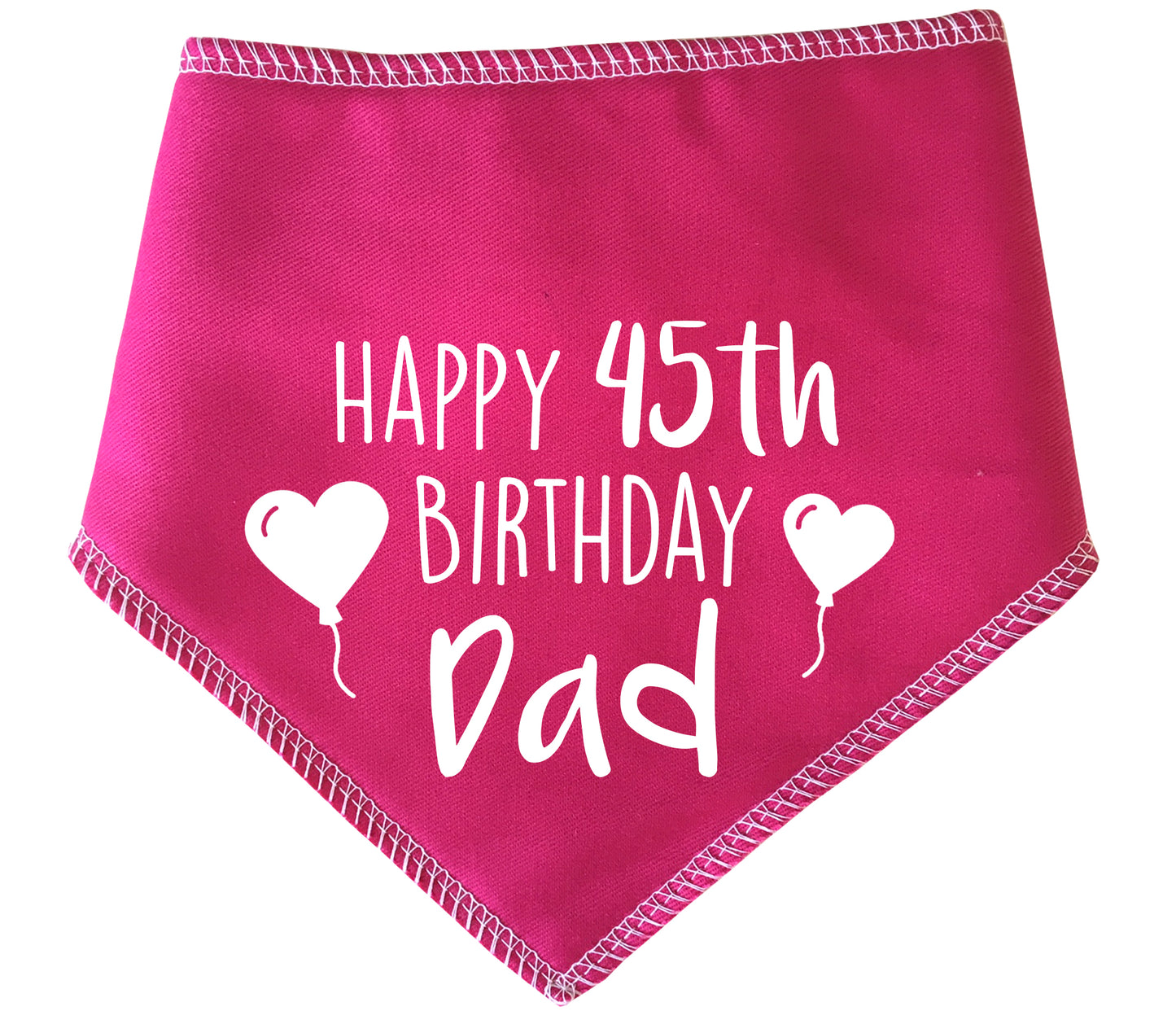 Happy Birthday Dad With Any Age Dog Bandana