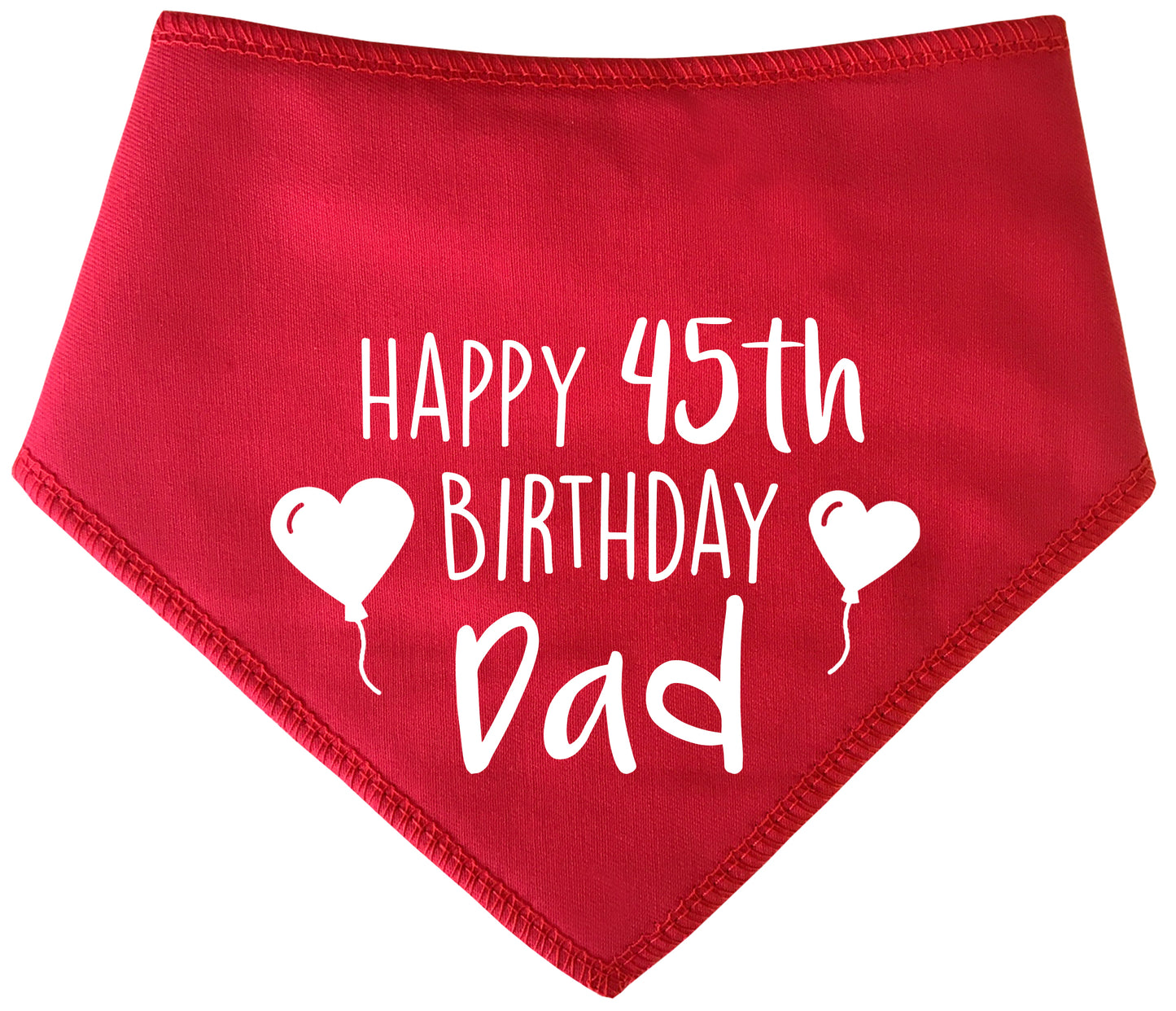 Happy Birthday Dad With Any Age Dog Bandana