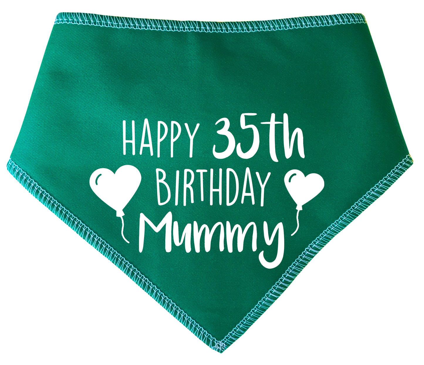 Happy Birthday Mummy With Any Age Dog Bandana