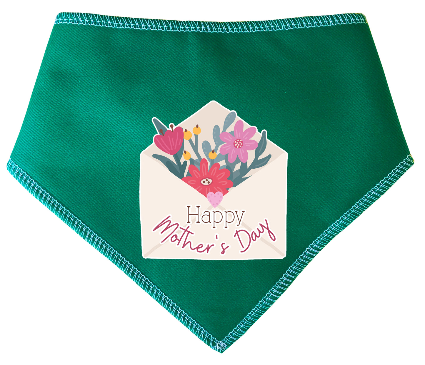 Happy Mother's Day Envelope Dog Bandana