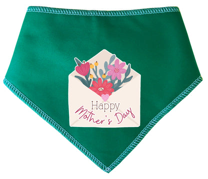 Happy Mother's Day Envelope Dog Bandana