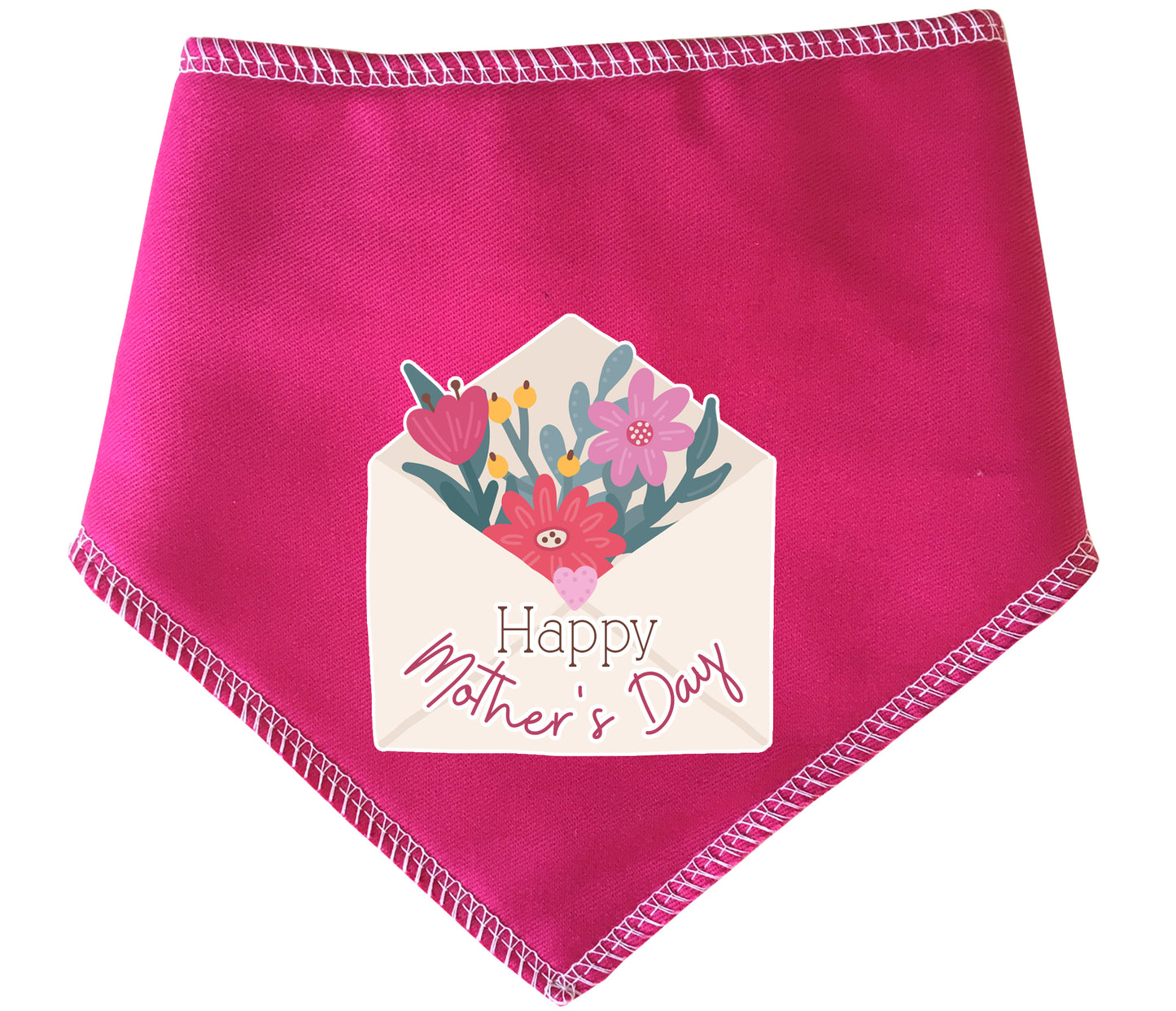 Happy Mother's Day Envelope Dog Bandana