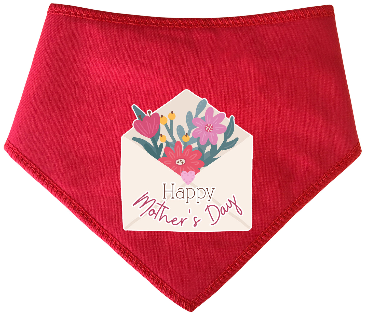 Happy Mother's Day Envelope Dog Bandana