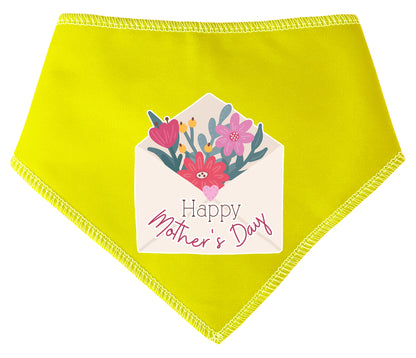 Happy Mother's Day Envelope Dog Bandana