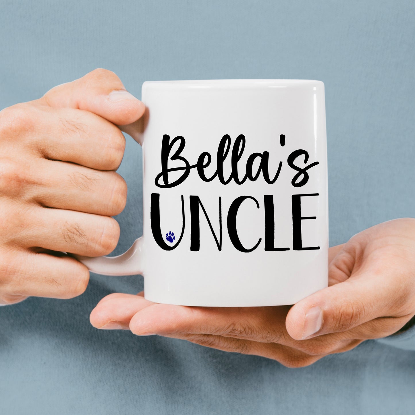 Small Pet Uncle Any Name & Custom Photo