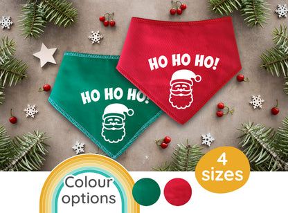 Ho Ho Ho Dog Bandana