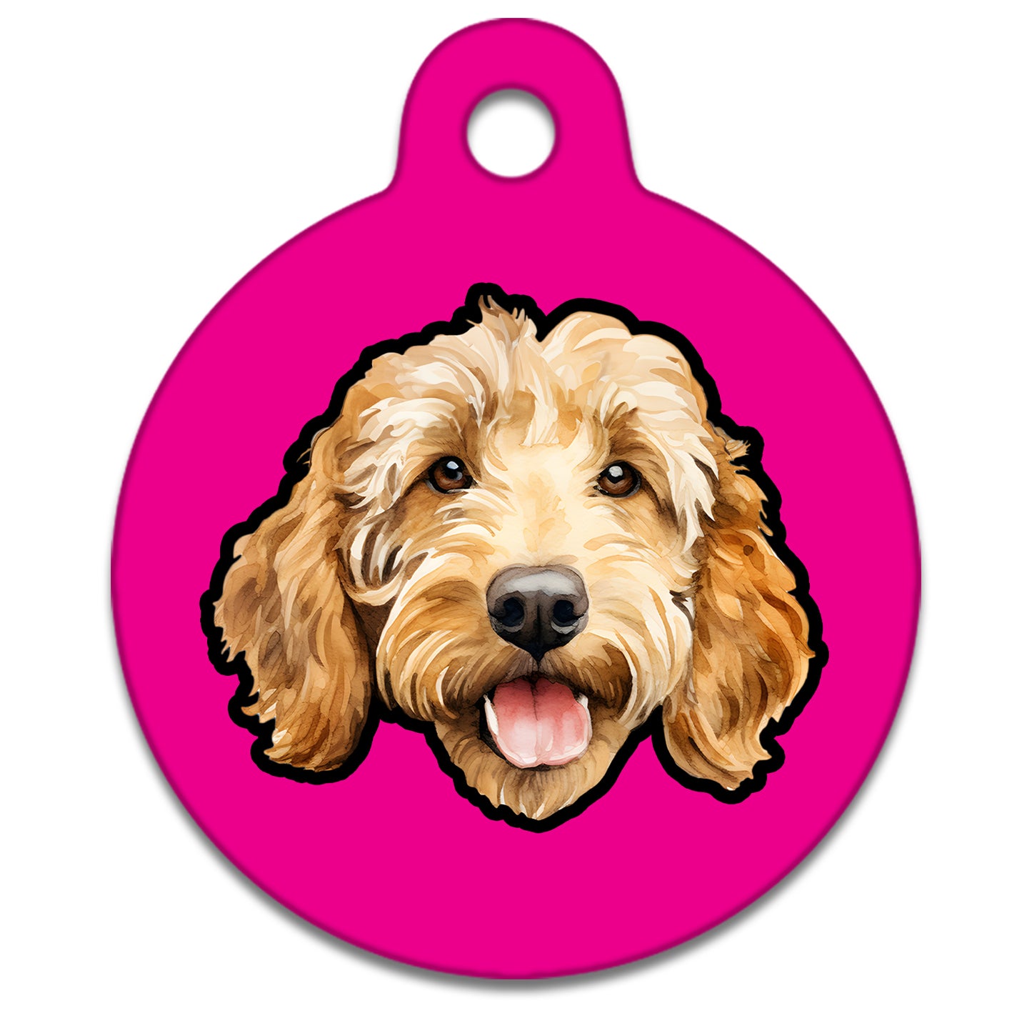 38mm Diameter Large Size - Doodle Dog