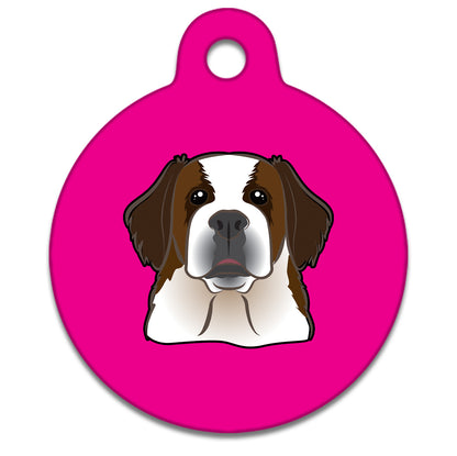 38mm Diameter Large Size - Saint Bernard Dog