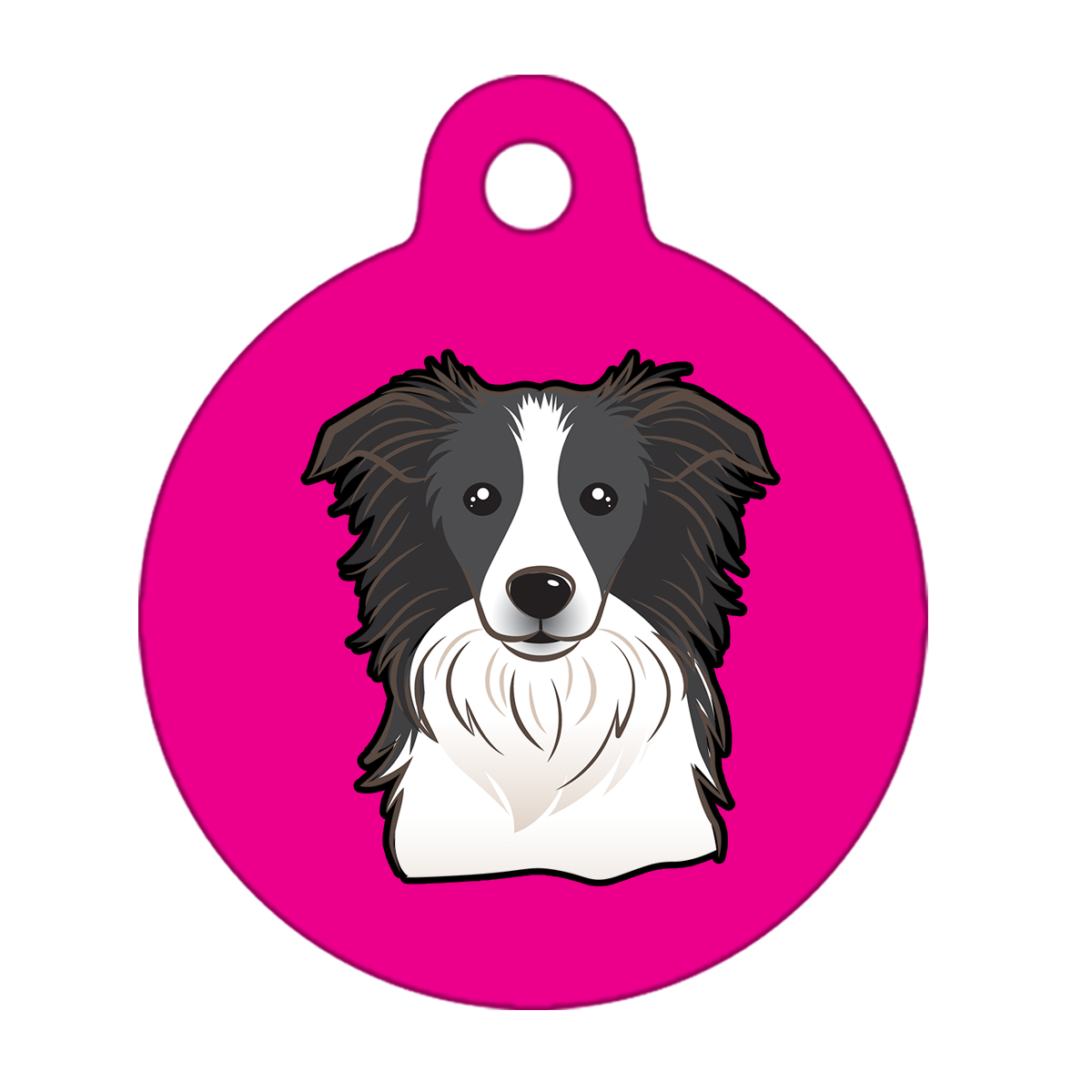 31mm Diameter Medium Size - Border Collie Dog
