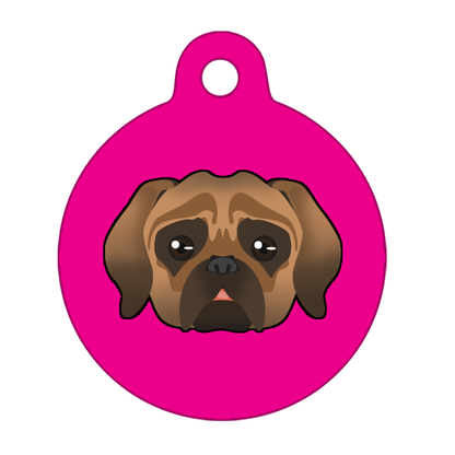 31mm Diameter Medium Size - Puggle Dog