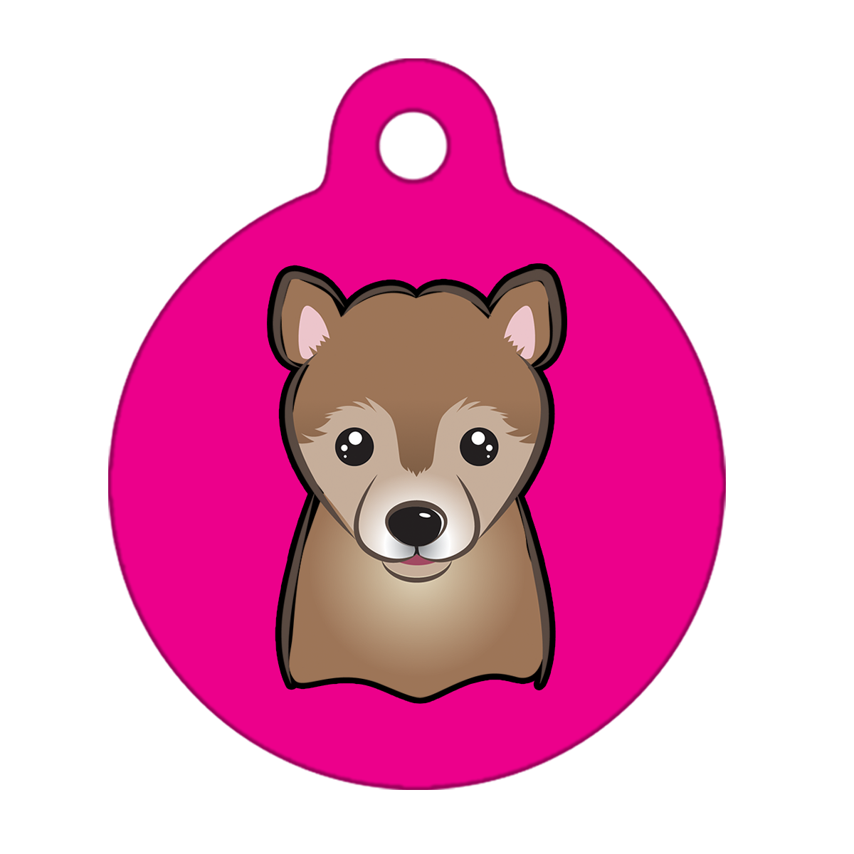 31mm Diameter Medium Size - Shiba Inu Dog