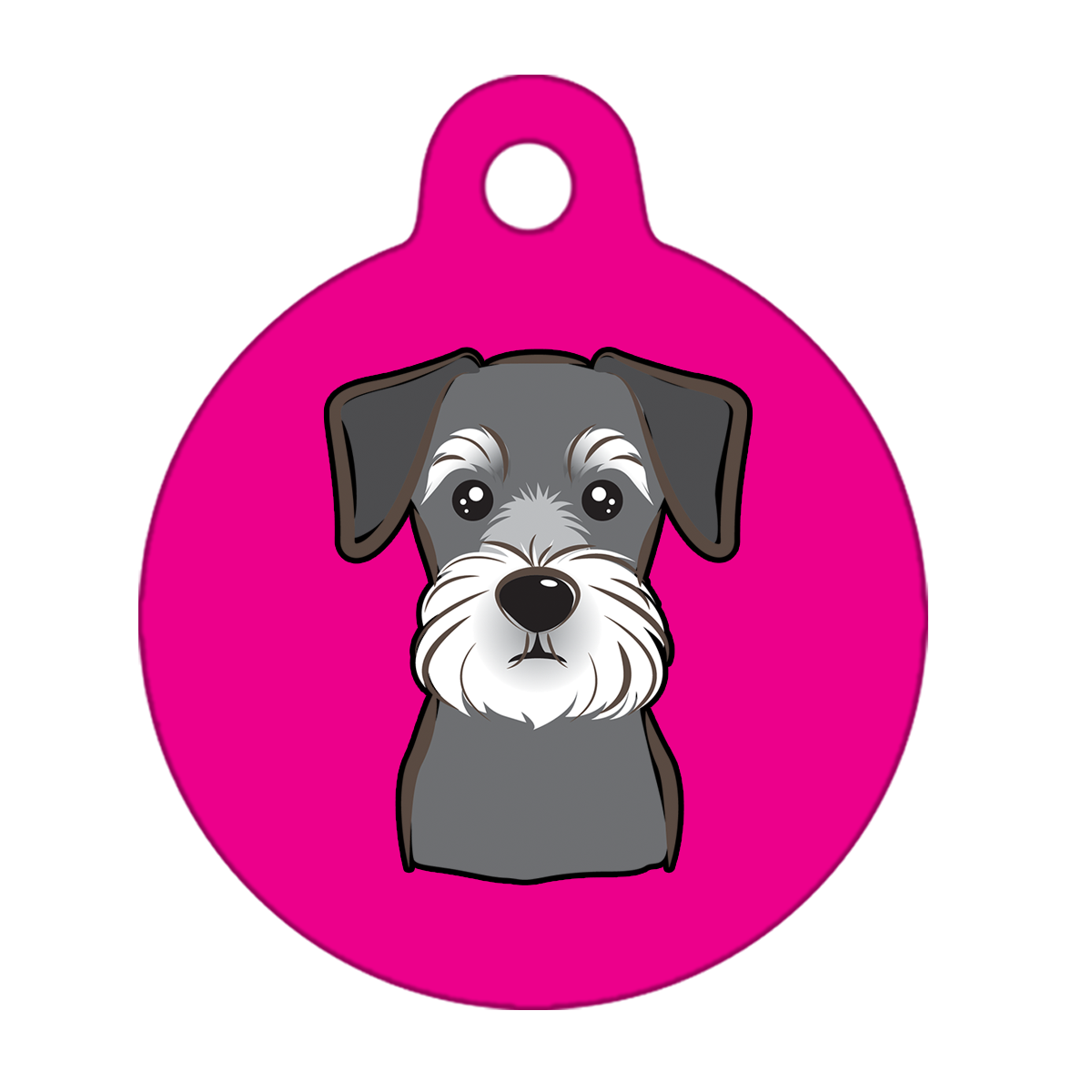 31mm Diameter Medium Size - Schnauzer Dog