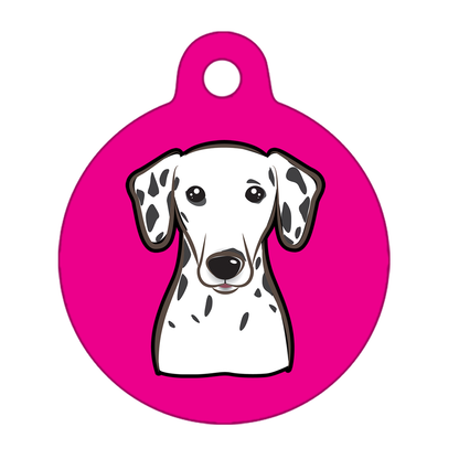 25mm Diameter Small Size - Dalmatian Dog