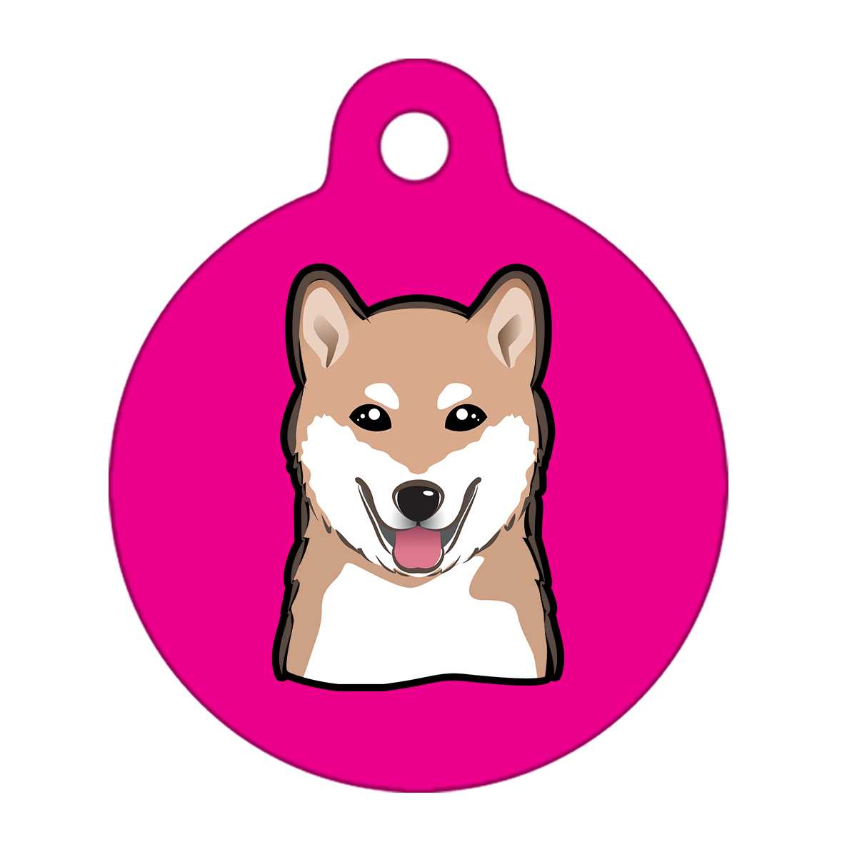 31mm Diameter Medium Size - Shiba Inu Dog