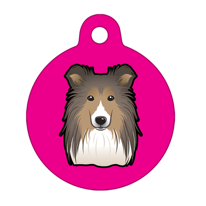 31mm Diameter Medium Size - Shetland Dog