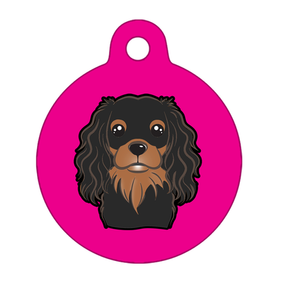 31mm Diameter Medium Size - Cavalier King Charles Spaniel Dog