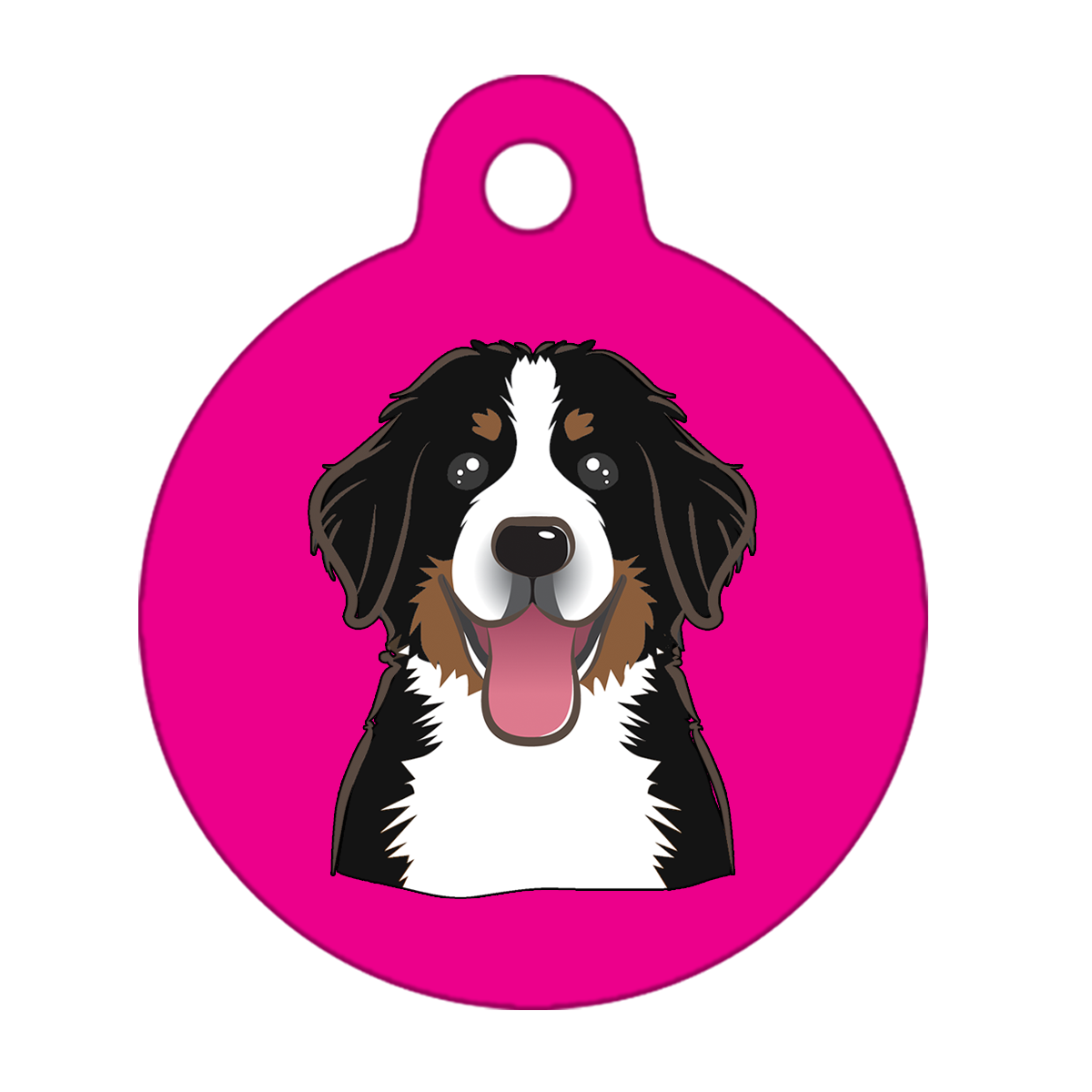 38mm Diameter Large Size - Bernese Mountain Dog