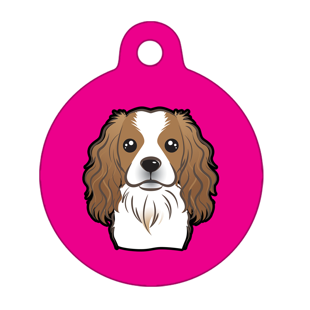 31mm Diameter Medium Size - Cavalier King Charles Spaniel Dog