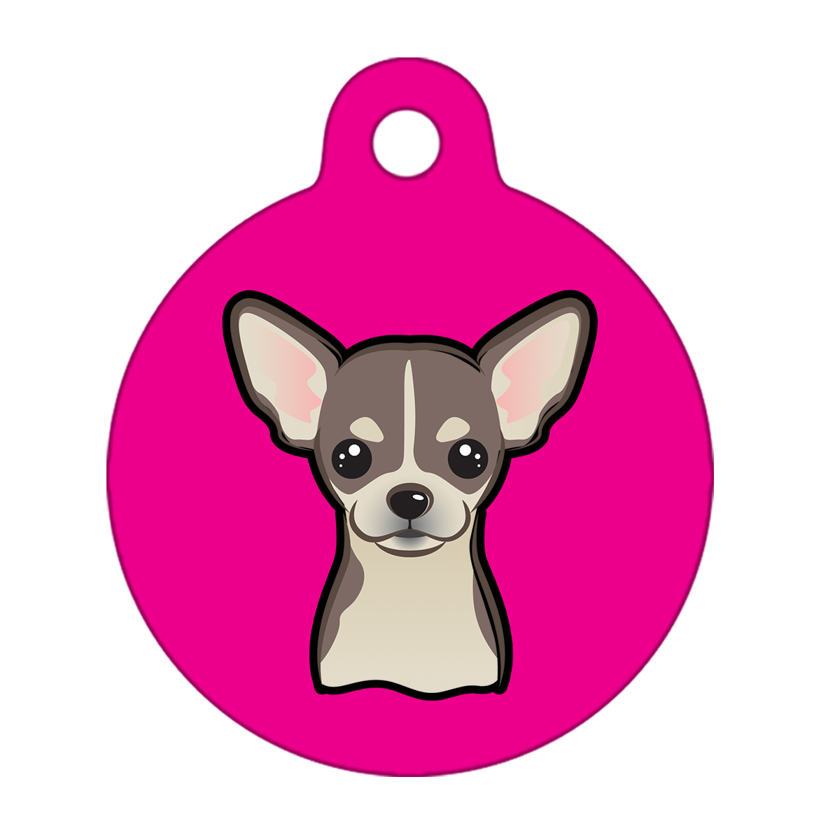 38mm Diameter Large Size - Chihuahua Dog