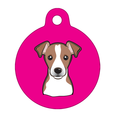 19mm Diameter Tiny Size - Jack Russell Design