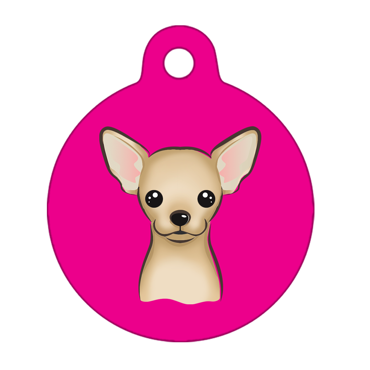 38mm Diameter Large Size - Chihuahua Dog