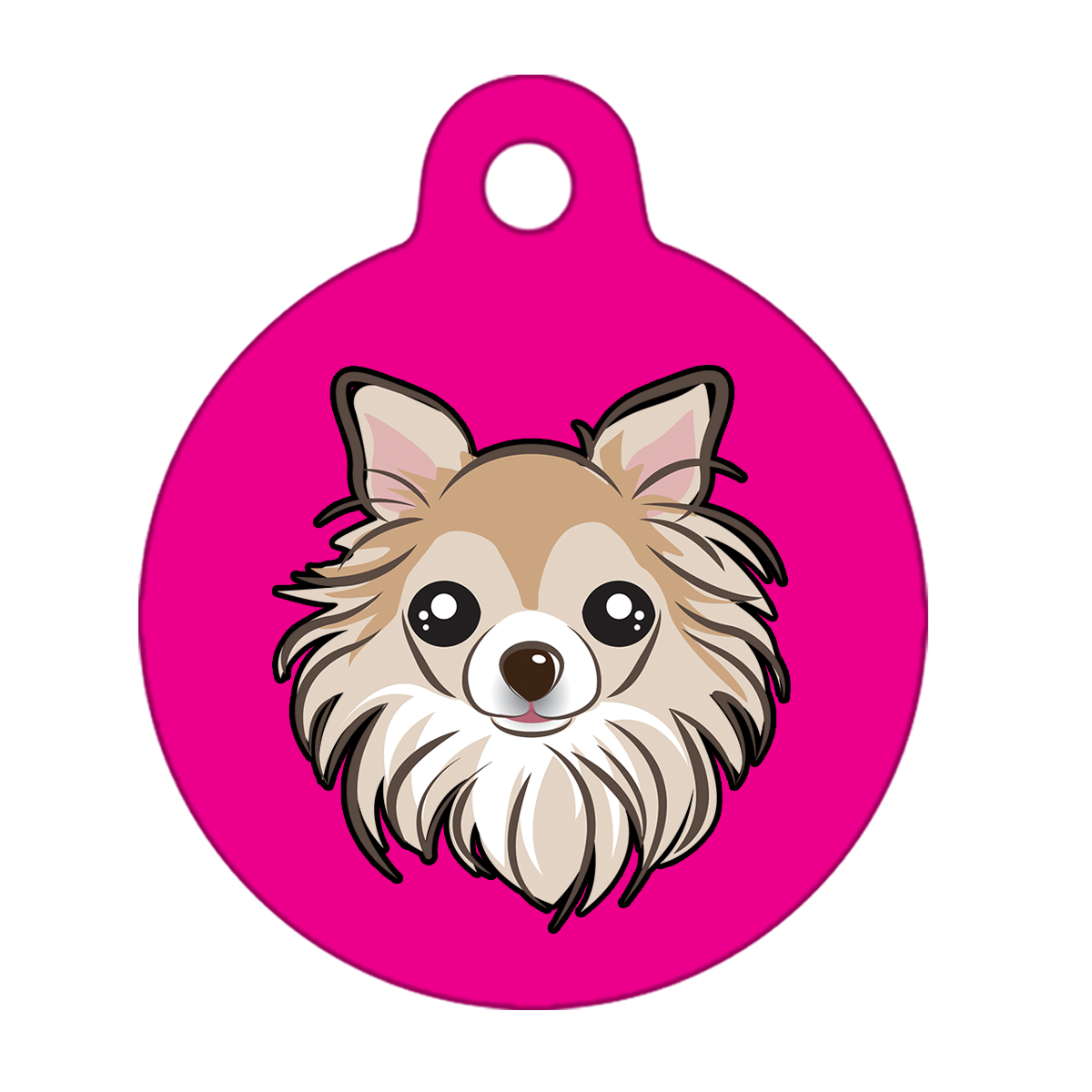 38mm Diameter Large Size - Chihuahua Dog