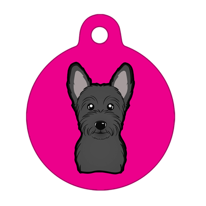 31mm Diameter Medium Size - Scottish Terrier Dog