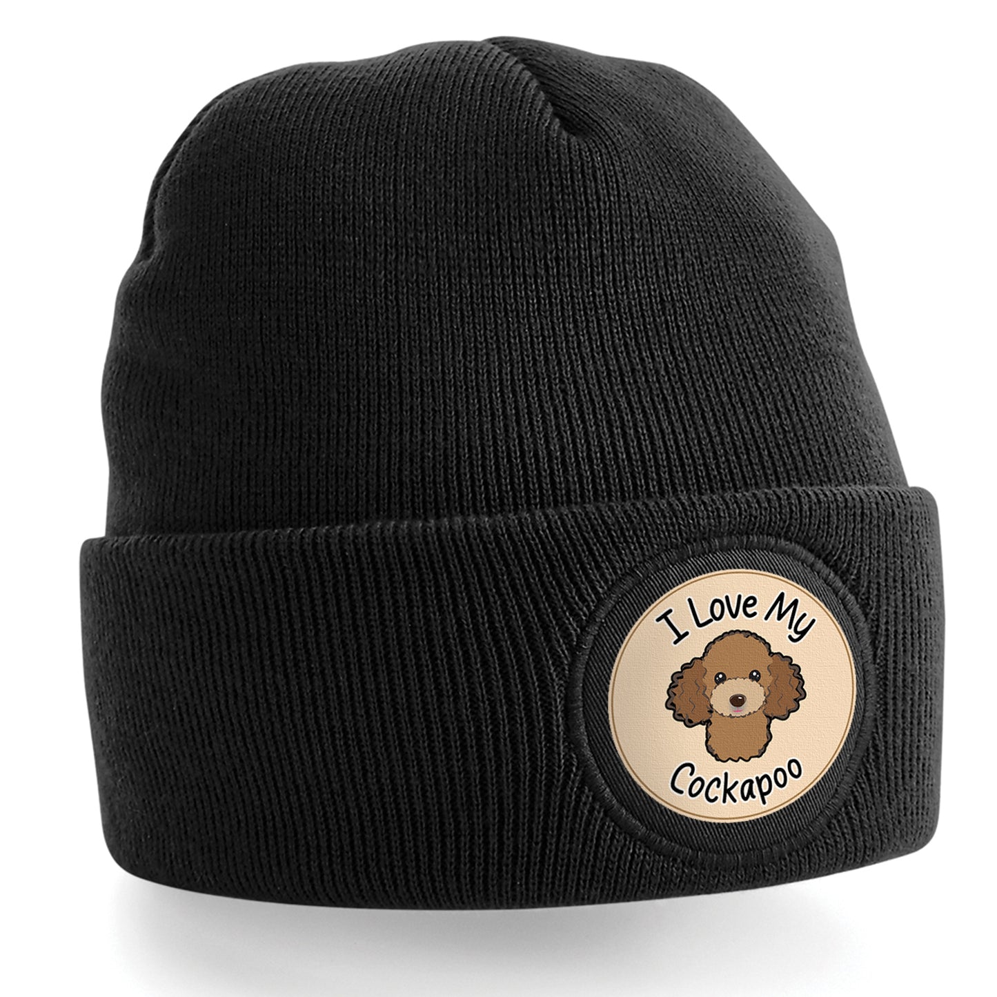 I Love My Dog Any Breed Beanie Hat
