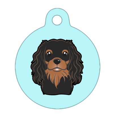 31mm Diameter Medium Size - Cavalier King Charles Spaniel Dog