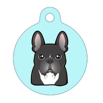 19mm Diameter Tiny Size - French Bulldog Design