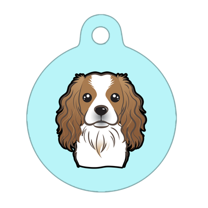 31mm Diameter Medium Size - Cavalier King Charles Spaniel Dog