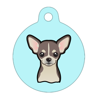 38mm Diameter Large Size - Chihuahua Dog