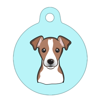 25mm Diameter Small Size - Jack Russell Design