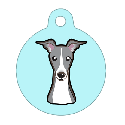 38mm Diameter Large Size - Greyhound Dog
