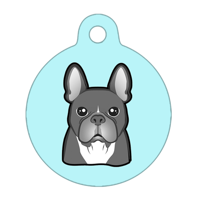 25mm Diameter Small Size - French Bulldog Design