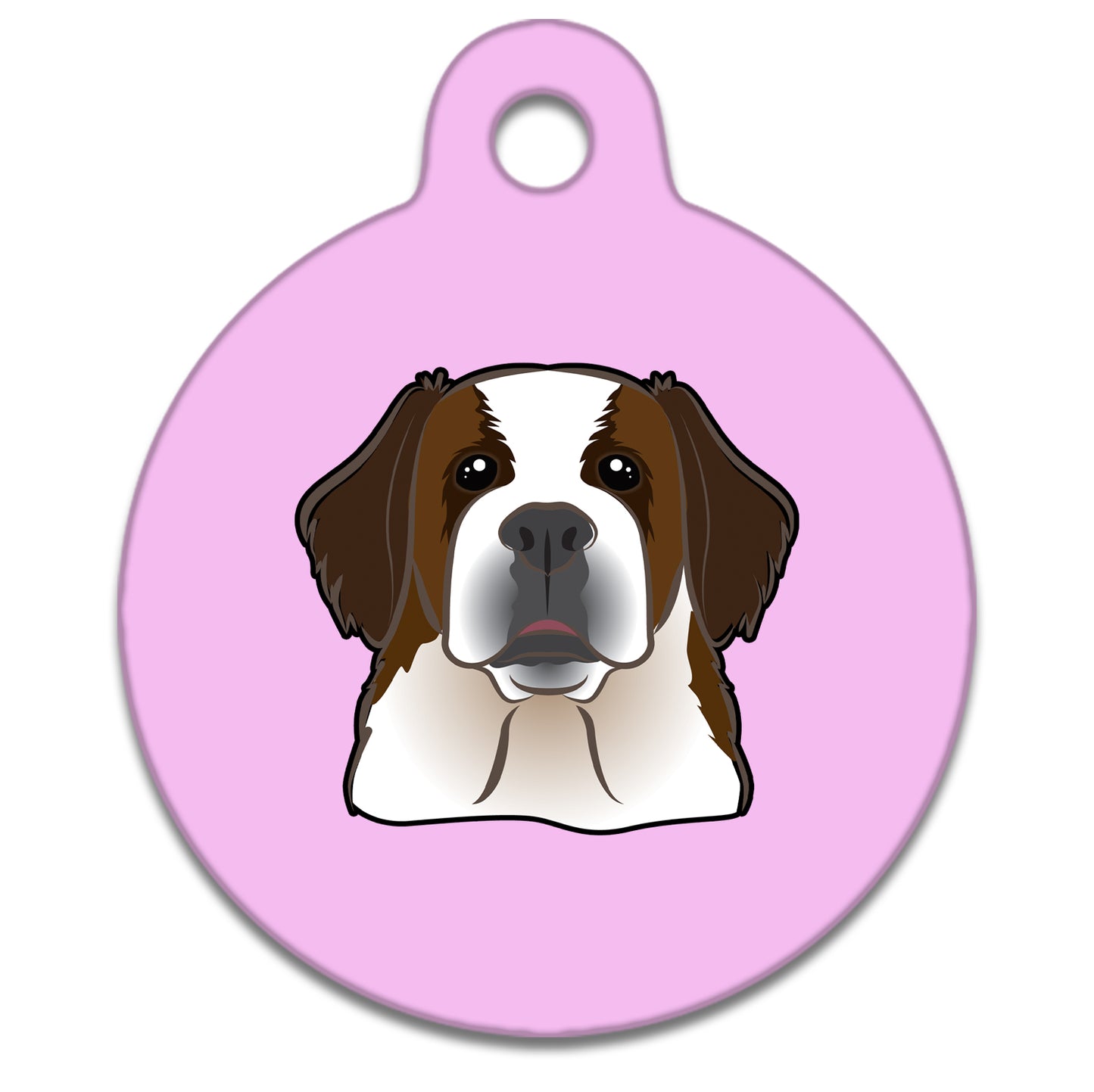 19mm Diameter Tiny Size - Saint Bernard Dog