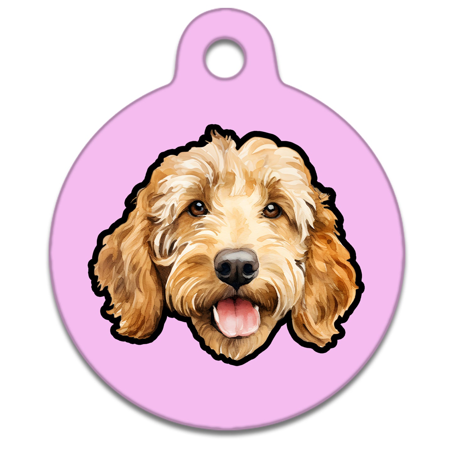 38mm Diameter Large Size - Doodle Dog