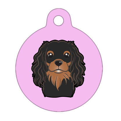 31mm Diameter Medium Size - Cavalier King Charles Spaniel Dog
