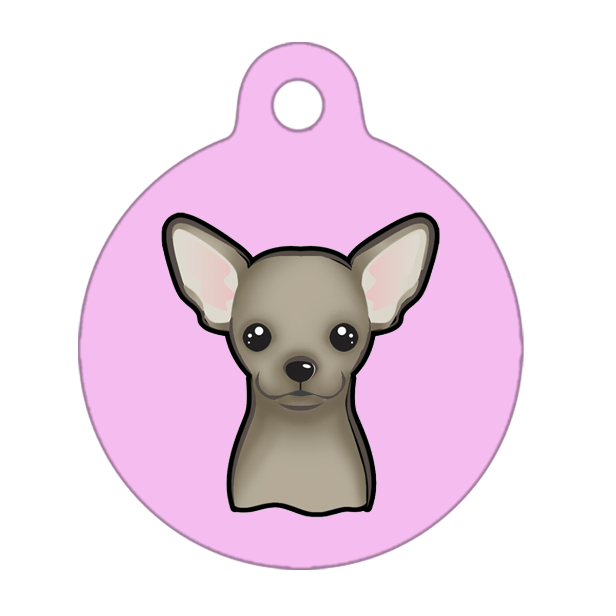38mm Diameter Large Size - Chihuahua Dog