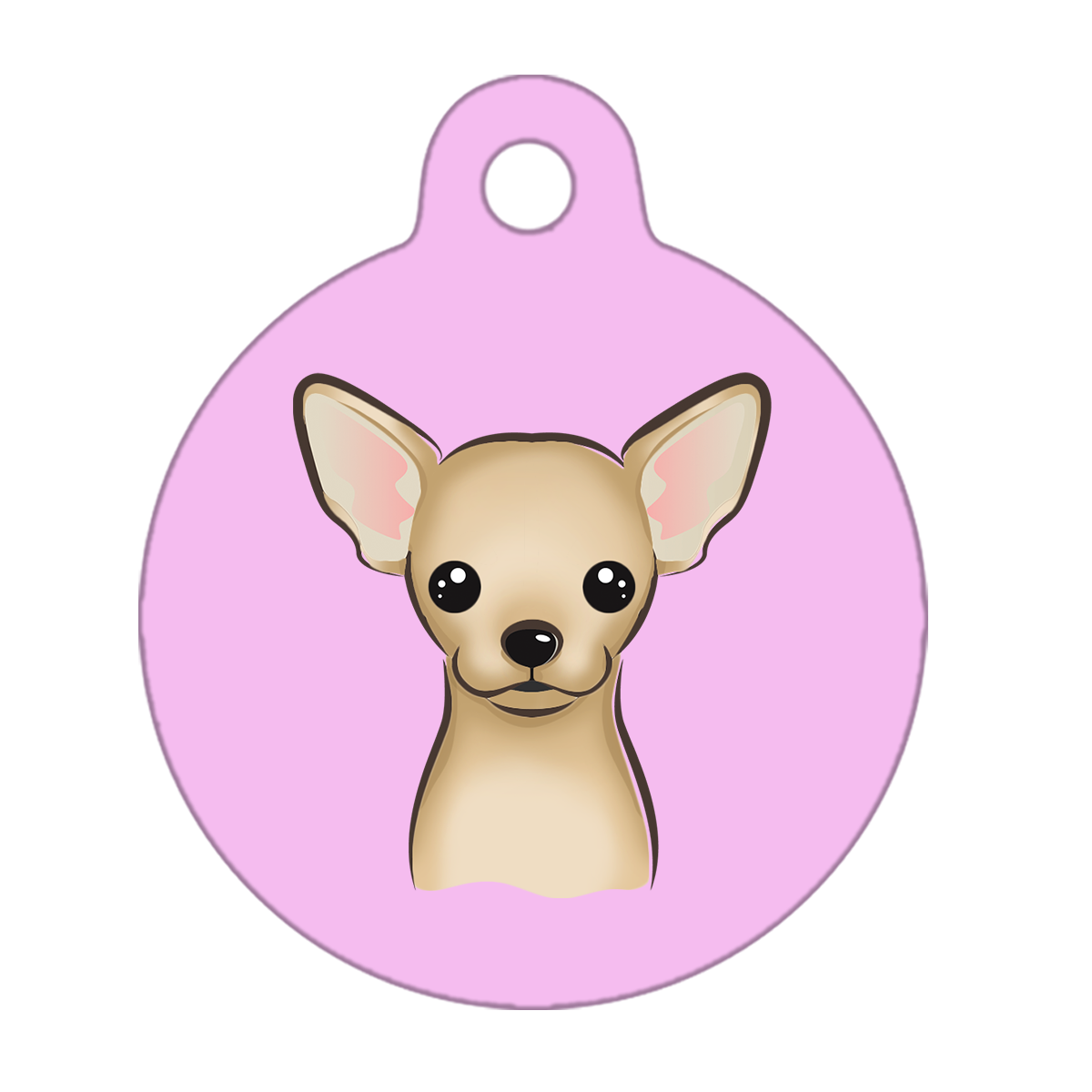 25mm Diameter Small Size - Chihuahua Dog