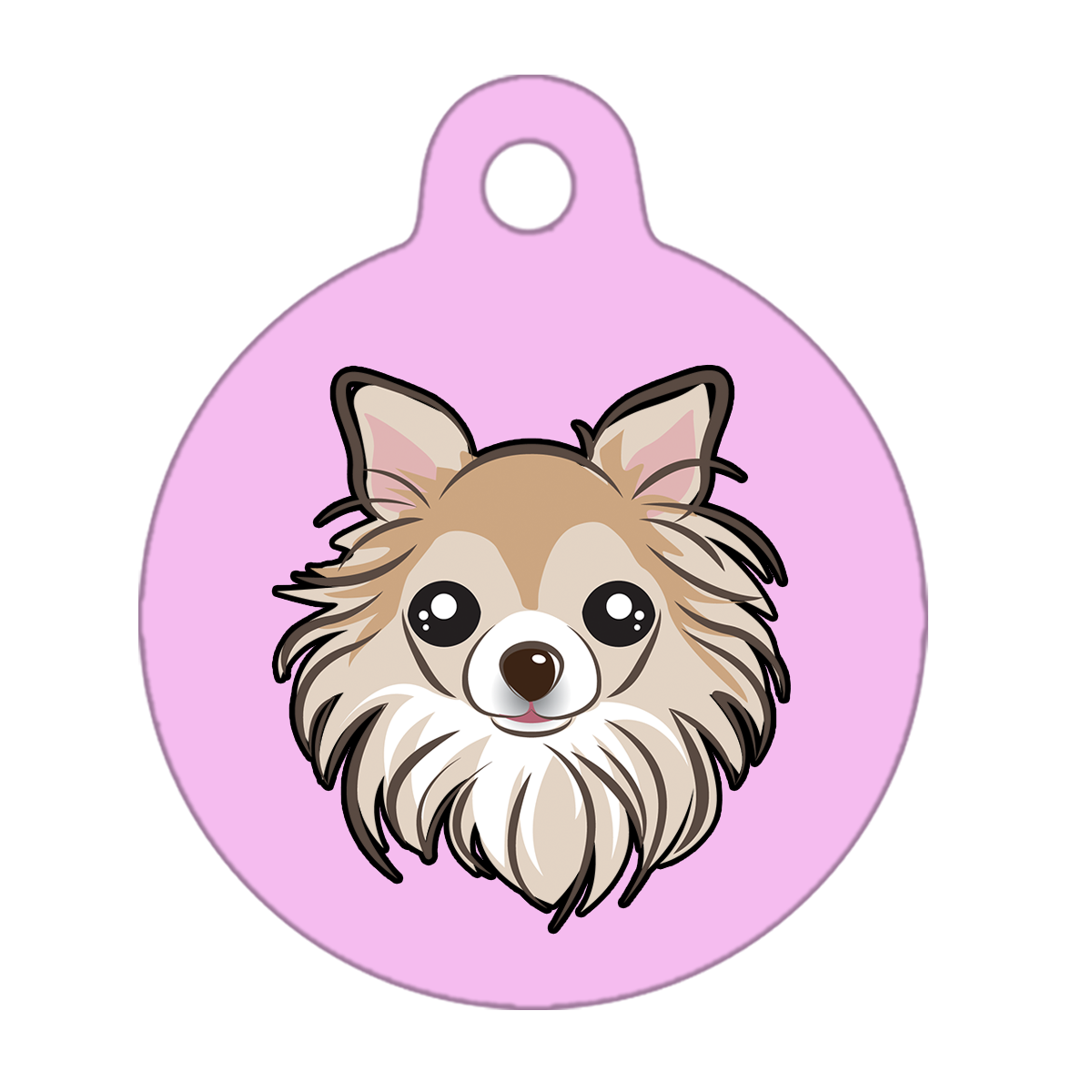 38mm Diameter Large Size - Chihuahua Dog