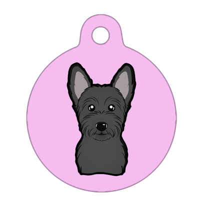 31mm Diameter Medium Size - Scottish Terrier Dog