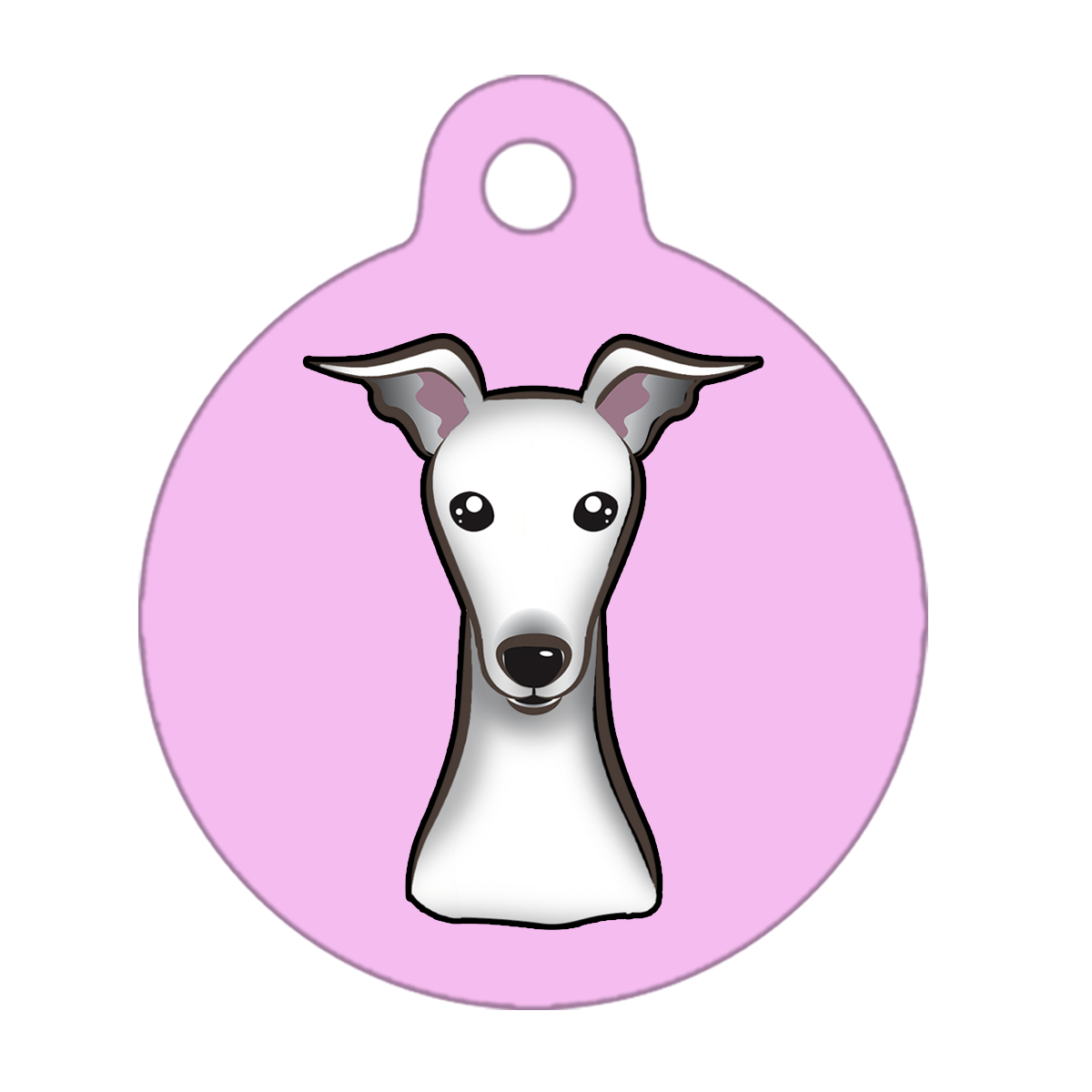 38mm Diameter Large Size - Greyhound Dog