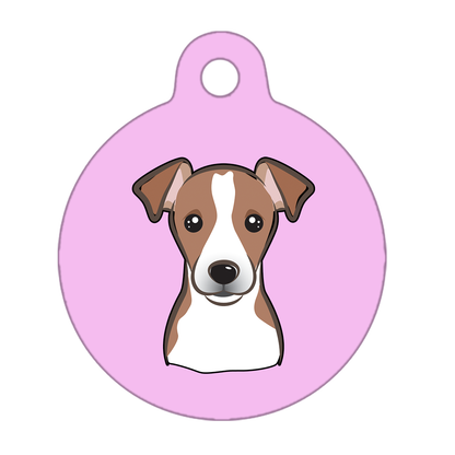 25mm Diameter Small Size - Jack Russell Design