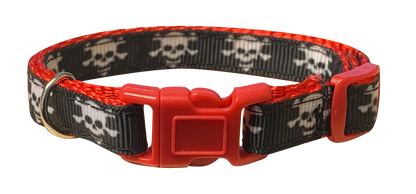 Pirate Skull & Cross Bones Cat Collar