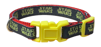 Star Wars Yellow Buckle Cat Collar