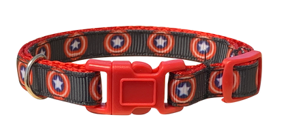Captain America Cat Collar