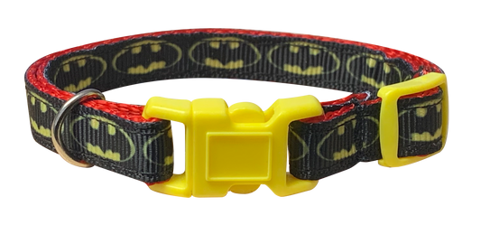 Flamboyant Batman Cat Collar