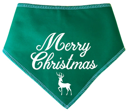 Merry Christmas Vintage Style Dog Bandana