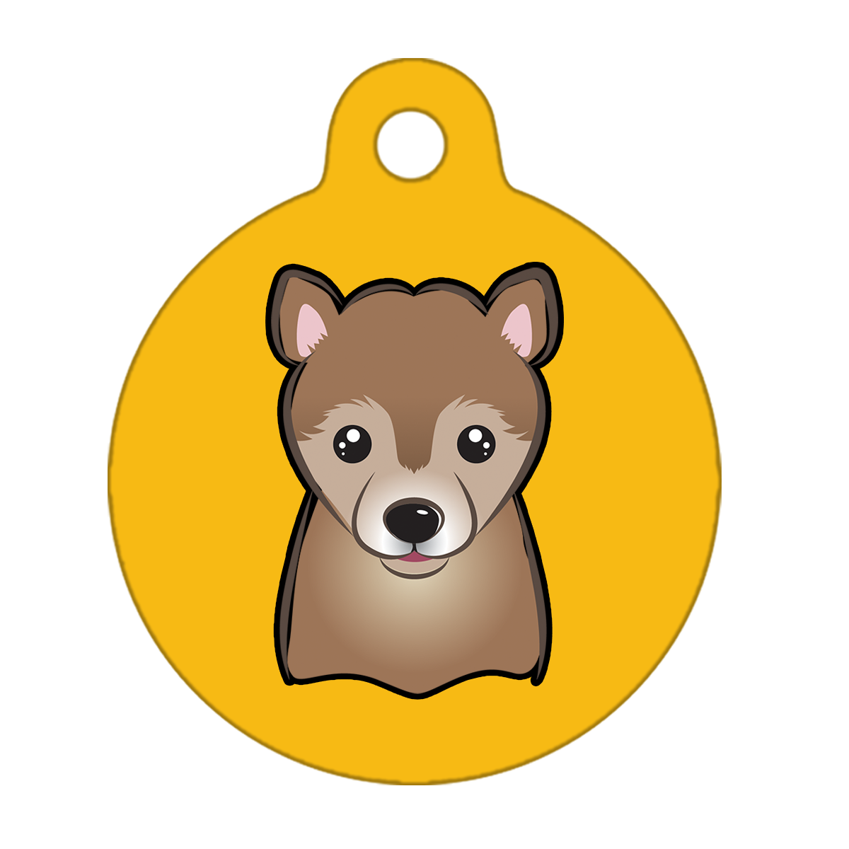 31mm Diameter Medium Size - Shiba Inu Dog
